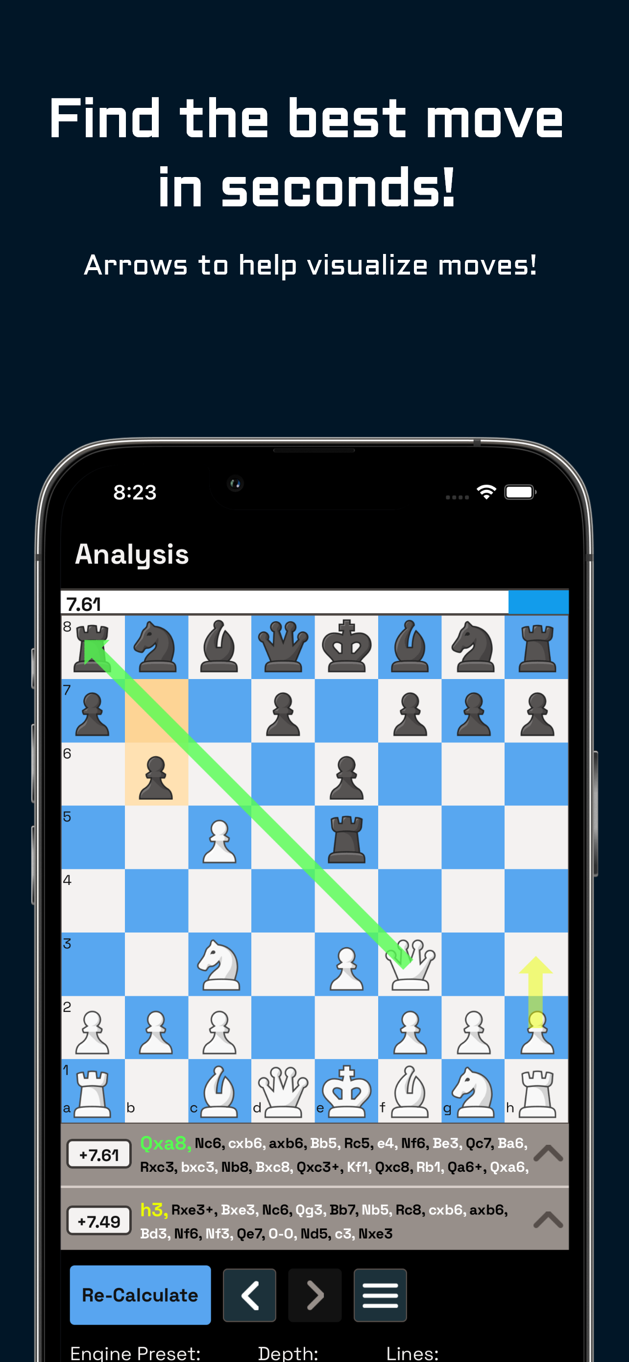 Next Chess Move App Stats: Downloads, Users and Ranking in Google